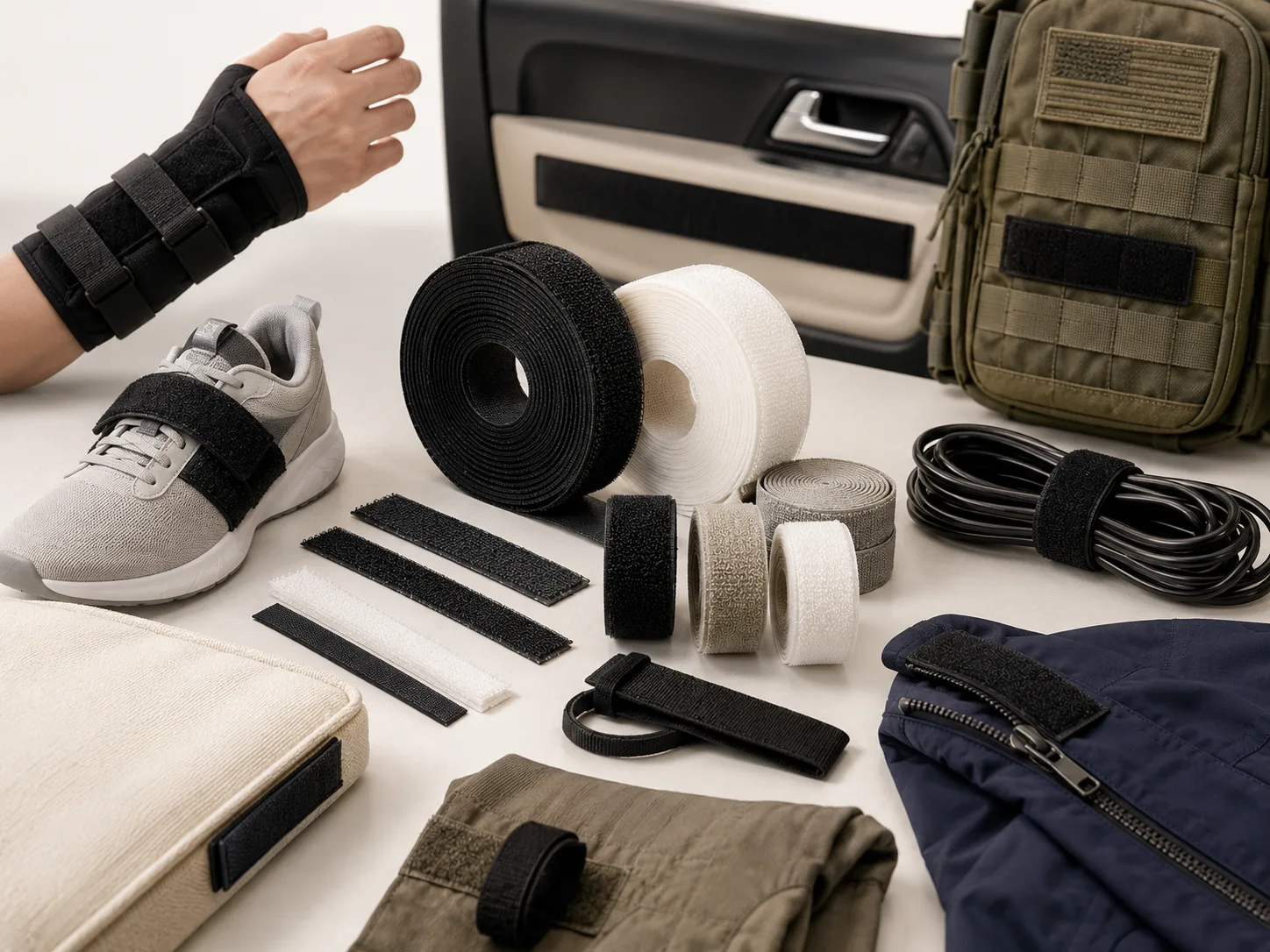 Industrial Applications of Premium Nylon and Polyester Hook and Loop Fasteners Across Industries