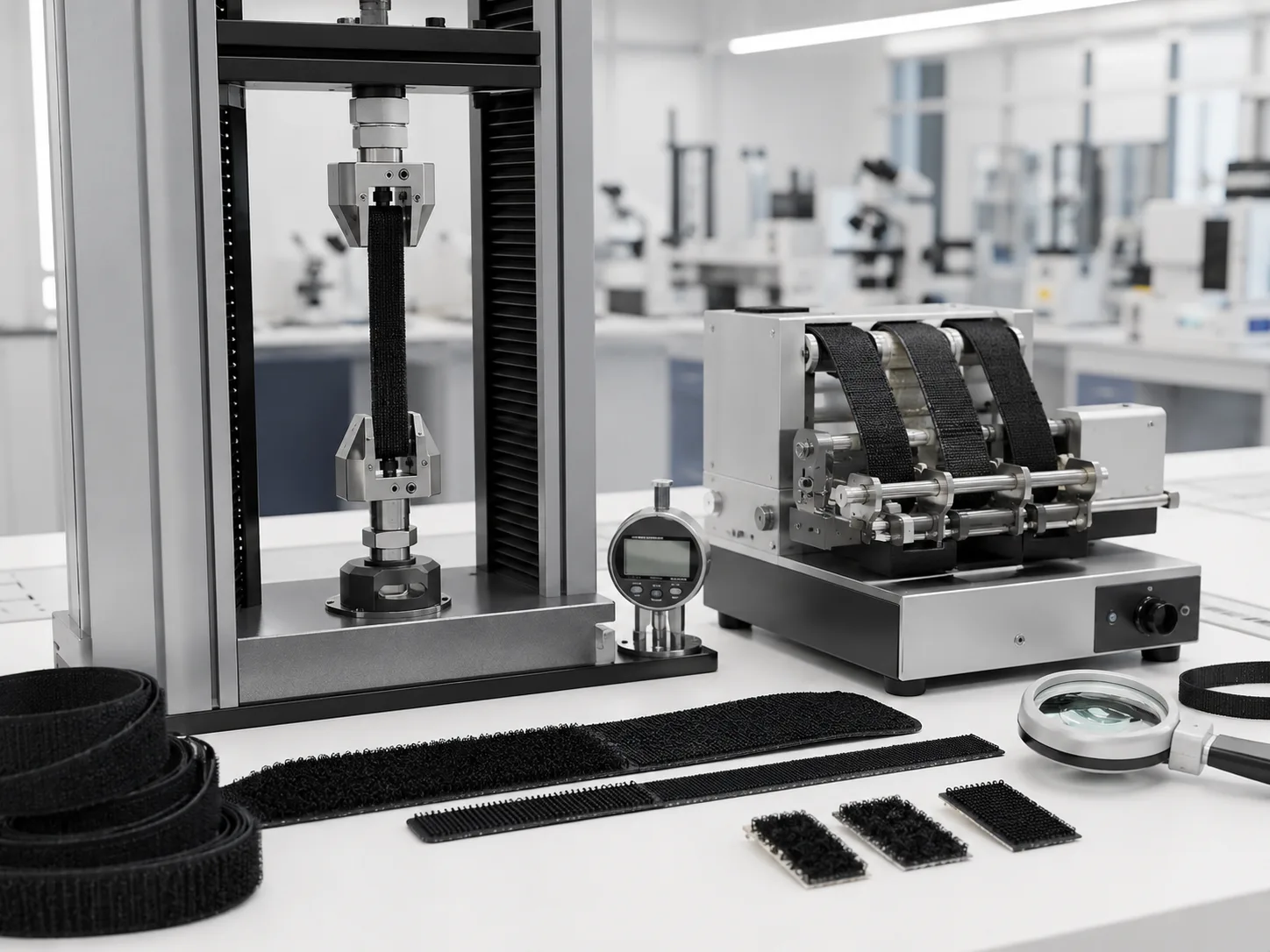 Performance Testing of High Strength Nylon Hook and Loop Tape for Material Evaluation