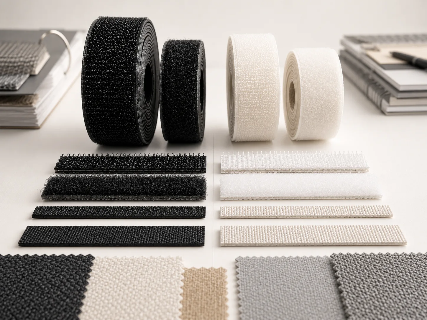 Comparison Between Nylon and Polyester Hook and Loop Fasteners for Industry Applications