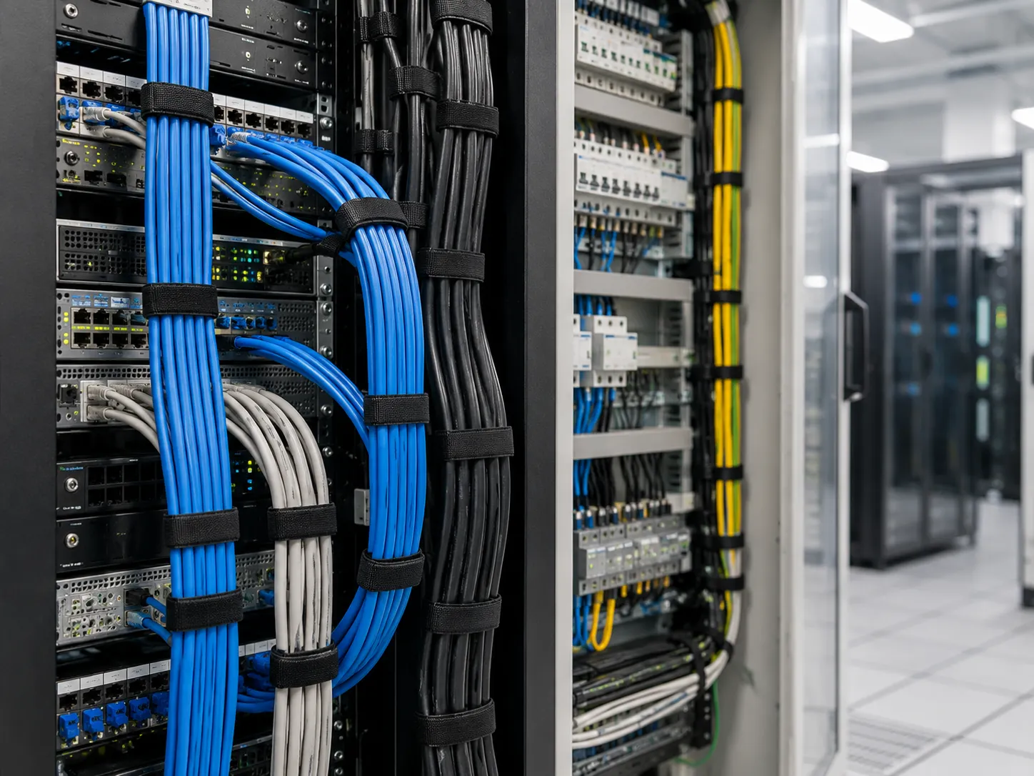 Industrial Workstations and Cable Management Transformed by Hook and Loop Fastening