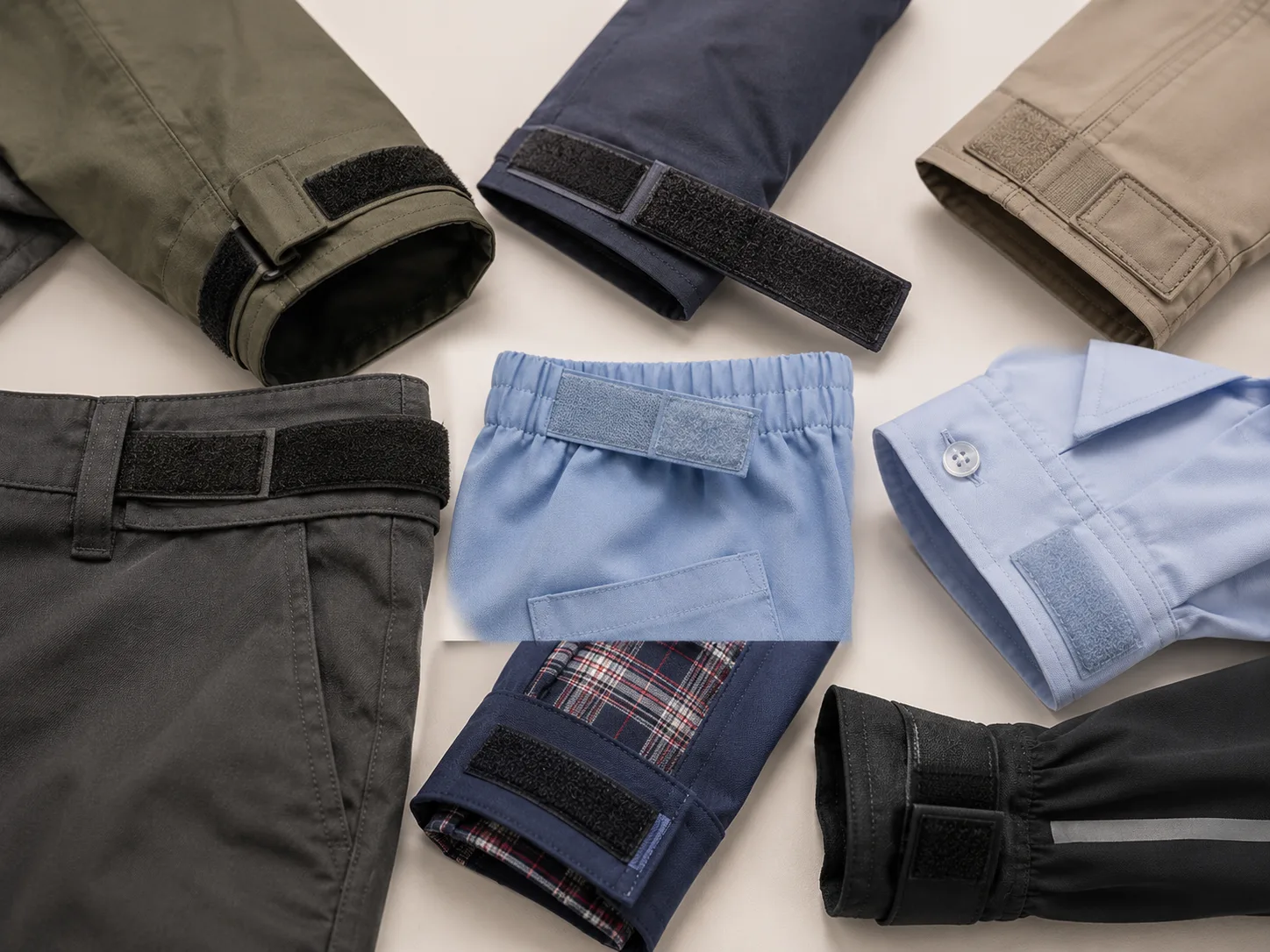 Adjustable Hook and Loop Closures Used in Jackets, Sportswear and Protective Clothing