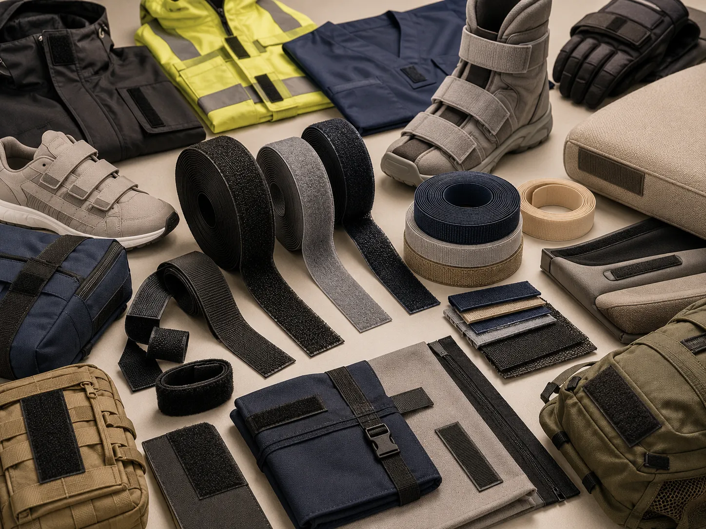 Industrial Applications of Hook and Loop Tape Across Apparel, Automotive, Medical and Technical Textile Industries