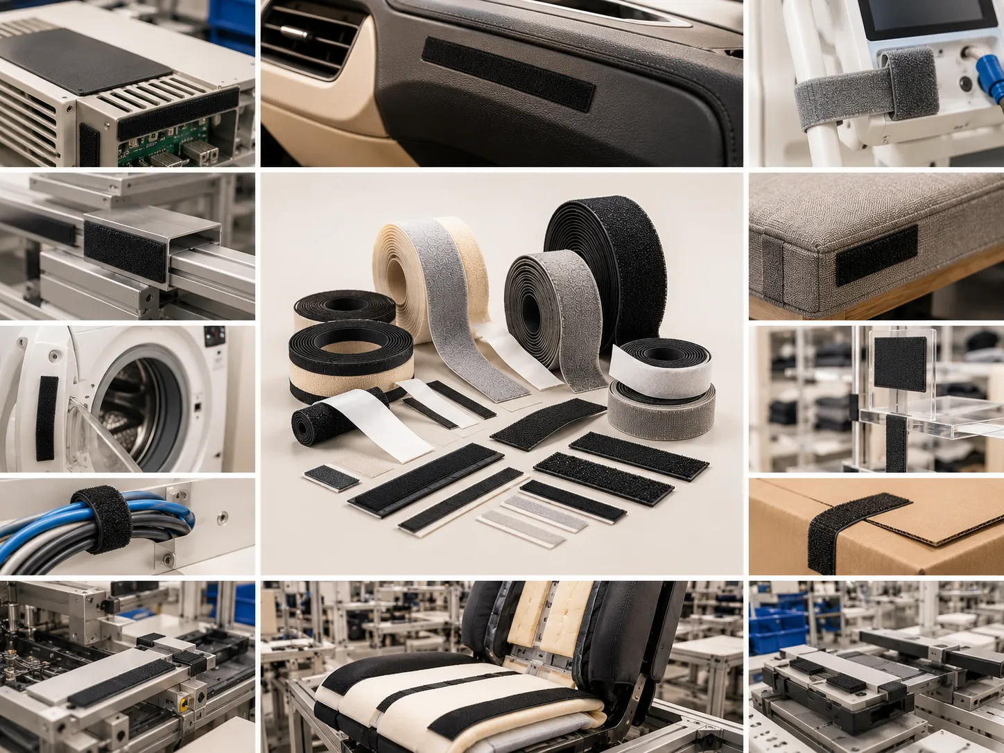 Manufacturing Cost Optimization Through Adhesive Hook and Loop Tape Selection